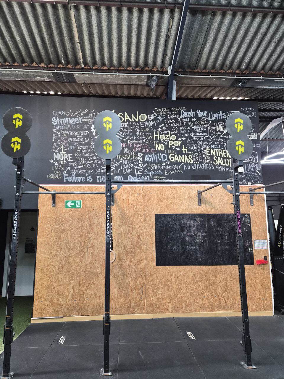 Área de WOD H&H Fitness